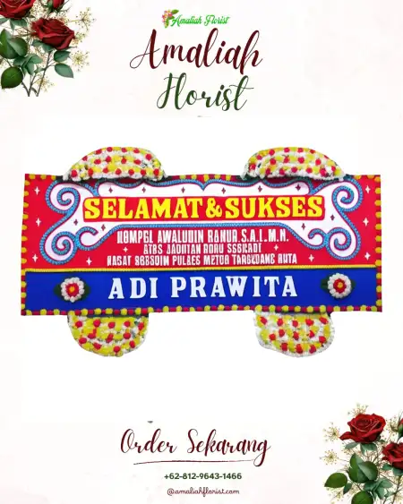 Papan Bunga Ucapan Selamat Rejoso Kidul